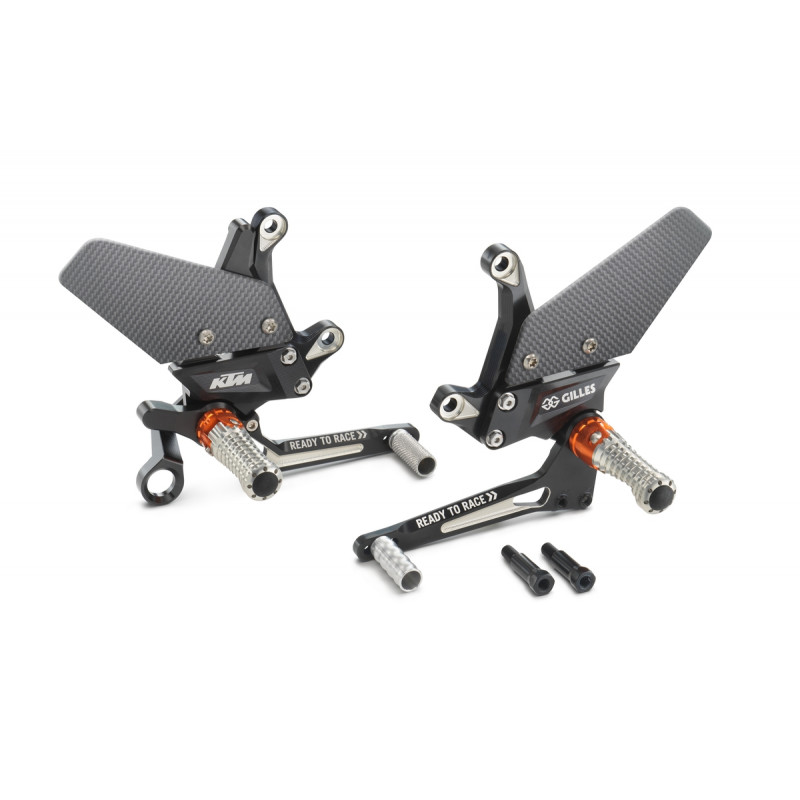 Système de repose-pied aluminium pour KTM 1290 et 1390 SUPER DUKE-R (V3)