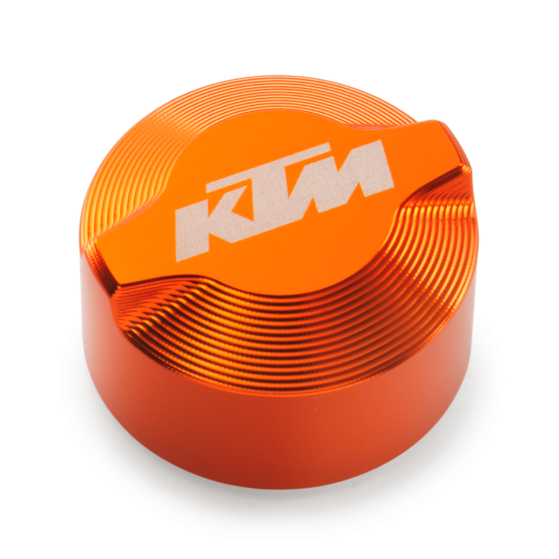 Bouchon de vase d'expansion anodisé Orange pour KTM 125/390 DUKE (24)-9633590304404A