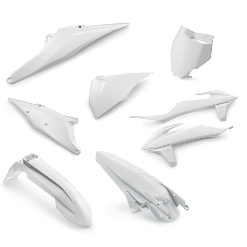 KIT PLASTIQUE BLANC complet pour KTM SX (19-22) 