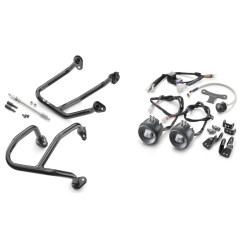 Crash bar + Kit de phare additionnel pour KTM 390 ADVENTURE (20-24)-00010000385