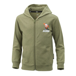 SWEAT ZIPPE A CAPUCHE KTM ENFANT "KIDS HERO ZIP HOODIE" (2024)-3PW24002920X