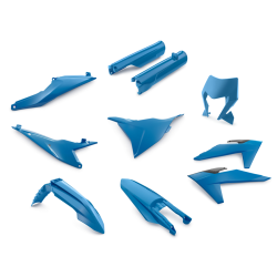 Kit Plastique Bleu Complet pour KTM EXC/EXC-F (24)-00010000389K