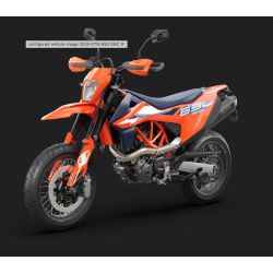 Silencieux REMUS slip-on Noir pour KTM 690 SMC-R et 690 ENDURO-R (19-24)
