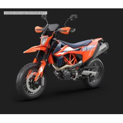 Bulle moto pour KTM 690 ENDURO-R et SMC-R (19-23)