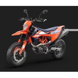 Kit de protège main Aluminium Noir pour KTM SX/EXC -  690 DUKE/ ENDURO-R /SMC-R (2019-2024)