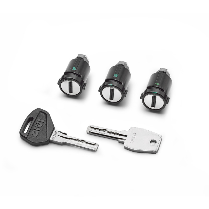 Barillets + Clé GIVI "SMART SECURITY LOCK" x 3