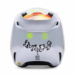 CASQUE ENDURO/CROSS FOX HELLO FUTUR V1 BLANC
