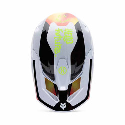 CASQUE ENDURO/CROSS FOX HELLO FUTUR V1 BLANC