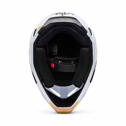CASQUE ENDURO/CROSS FOX HELLO FUTUR V1 BLANC