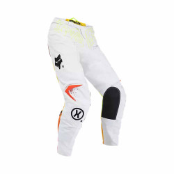 PANTALON FOX 180 EDITION HELLO FUTURE BLANC