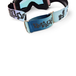 MASQUE MOTOCROSS FOX MAIN EDITION HELLO FUTURE BLEU CLAIRE