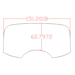 UP DESIGN Films hydrophobes pour masque OAKLEY par AF PROTECT - UPMUDAIR