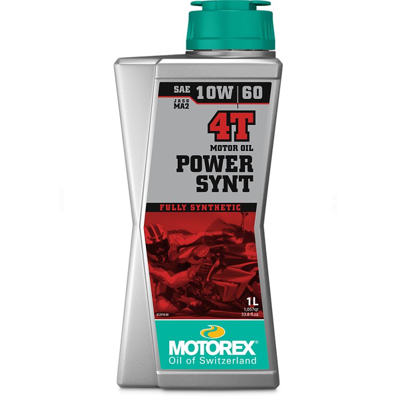 Huile Motorex Power Synth 4 Temps 10W60 1L Huile Motorex Power Synth 4 Temps 10W60 1L