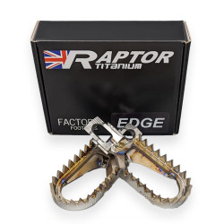 Repose pied titanium "RAPTOR TITANIUM" pour KTM enduro/cross - RME023