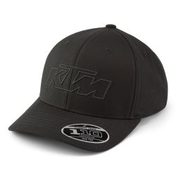 CASQUETTE KTM "ESSENTIAL CURVED" NOIR (2025)