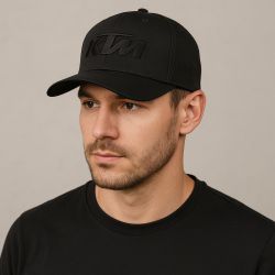 CASQUETTE KTM "ESSENTIAL CURVED" NOIR (2025)