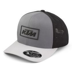 CASQUETTE KTM "OUTLINE TRUCKER CAP" GRISE (2025)
