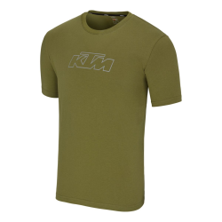 T-SHIRT HOMME KTM "ESSENTIAL TEE" VERT OLIVE