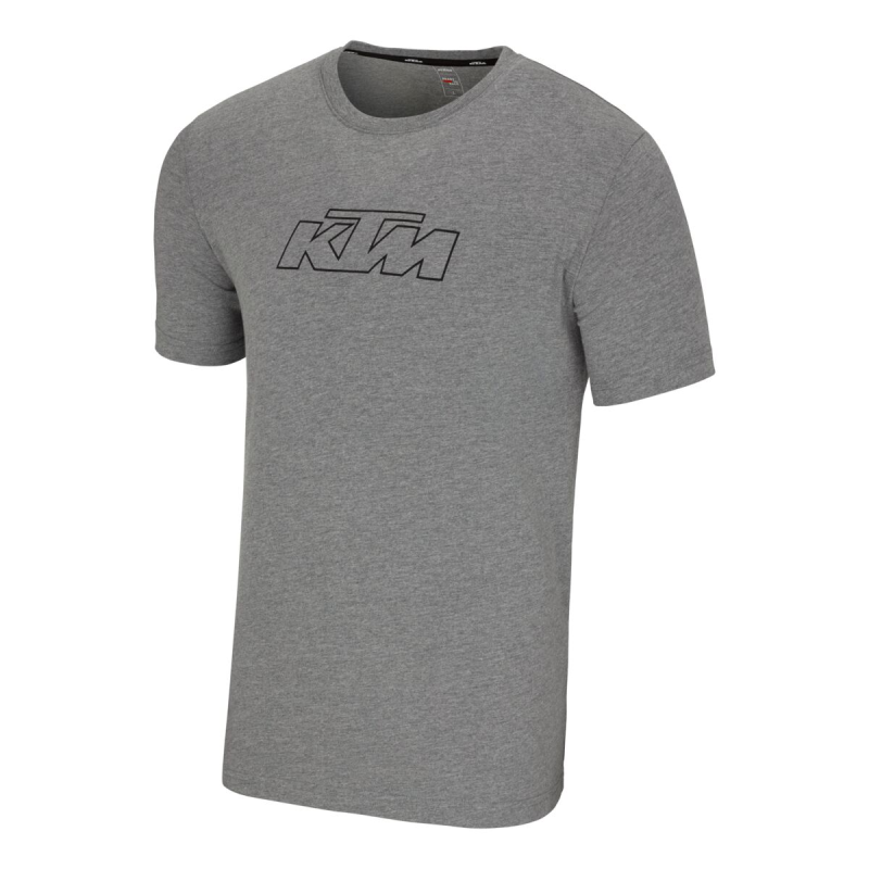 T-SHIRT HOMME KTM "ESSENTIAL TEE" GRIS CHINÉ T-SHIRT HOMME KTM "ESSENTIAL TEE" GRIS CHINÉ