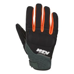 GANTS MOTO ROUTE KTM "TWO 4 RIDE V3 GLOVES" NOIR/VERT (2025)