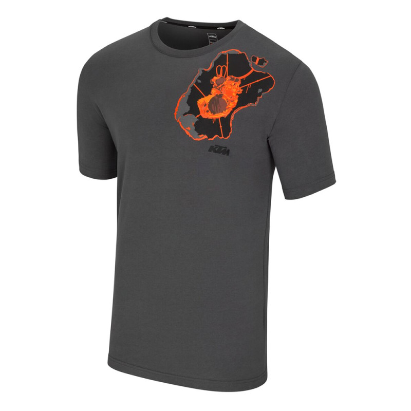 T-SHIRT HOMME KTM FLUIDES TEE NOIR - 3PW250016903 T-SHIRT HOMME KTM FLUIDES TEE NOIR - 3PW250016903