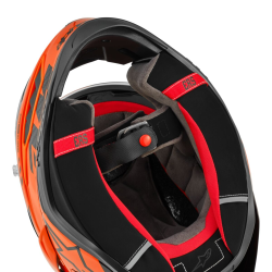 CASQUE MOTO ROUTE KTM "SUPERTECH R10" CARBONE BY Alpinestars® (2025)-3PW25002690X