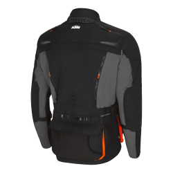 VESTE MOTO KTM "TERRA ADVENTURE V3 JACKET" NOIR/GRIS