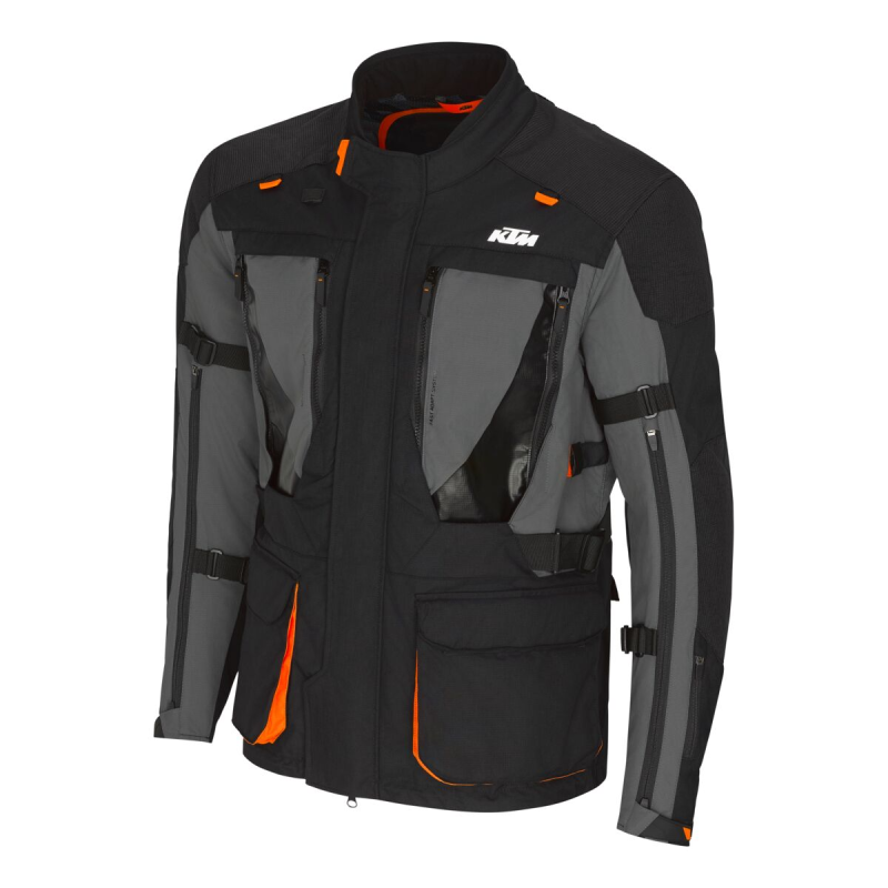 VESTE MOTO KTM "TERRA ADVENTURE V3 JACKET" NOIR/GRIS VESTE MOTO KTM "TERRA ADVENTURE V3 JACKET" NOIR/GRIS