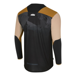 MAILLOT OFFROAD KTM "RACETECH SHIRT" NOIR/JAUNE (2025)