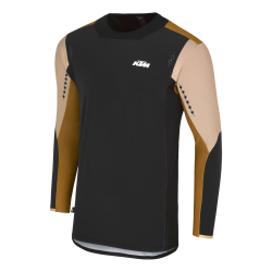 MAILLOT OFFROAD KTM "RACETECH SHIRT" NOIR/JAUNE (2025)
