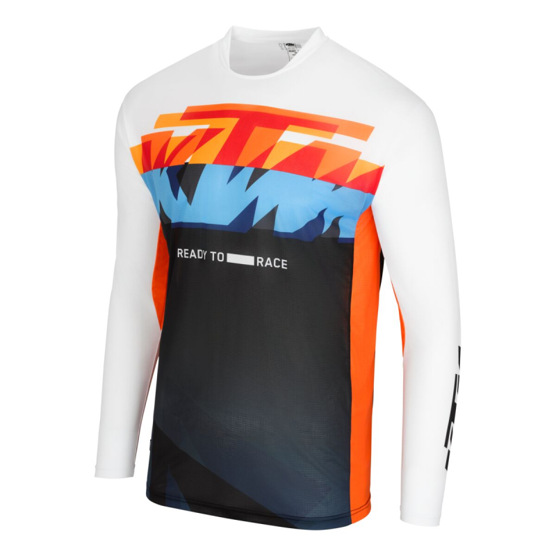 MAILLOT OFFROAD KTM "POUNCE MAILLOT" BLANC (2025) MAILLOT OFFROAD KTM "POUNCE MAILLOT" BLANC (2025)
