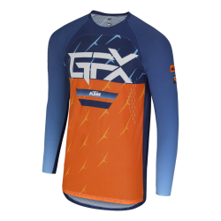 MAILLOT MOTO CROSS KTM "GRAVITY-FX AIR MAILLOT" BLEU (2025)