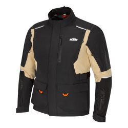 VESTE MOTO ENDURO ETANCHE KTM "RACETECH PRO K-HYDRATECH VEST" NOIR / BEIGE (2025)