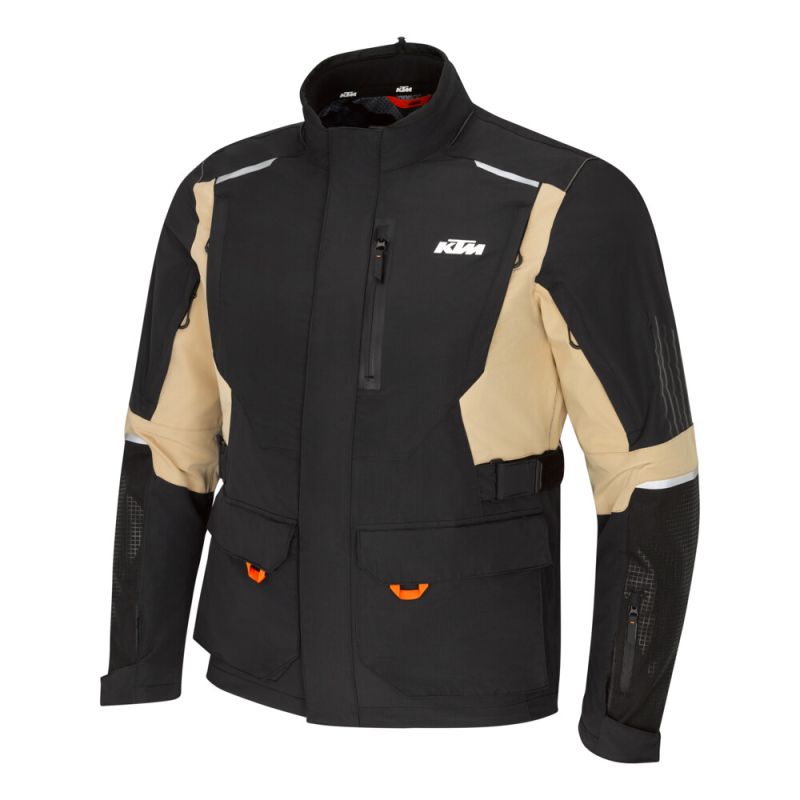 VESTE MOTO ENDURO ETANCHE KTM "RACETECH PRO K-HYDRATECH VEST" NOIR / BEIGE (2025) VESTE MOTO ENDURO ETANCHE KTM "RACETECH PRO K-HYDRATECH VEST" NOIR / BEIGE (2025)