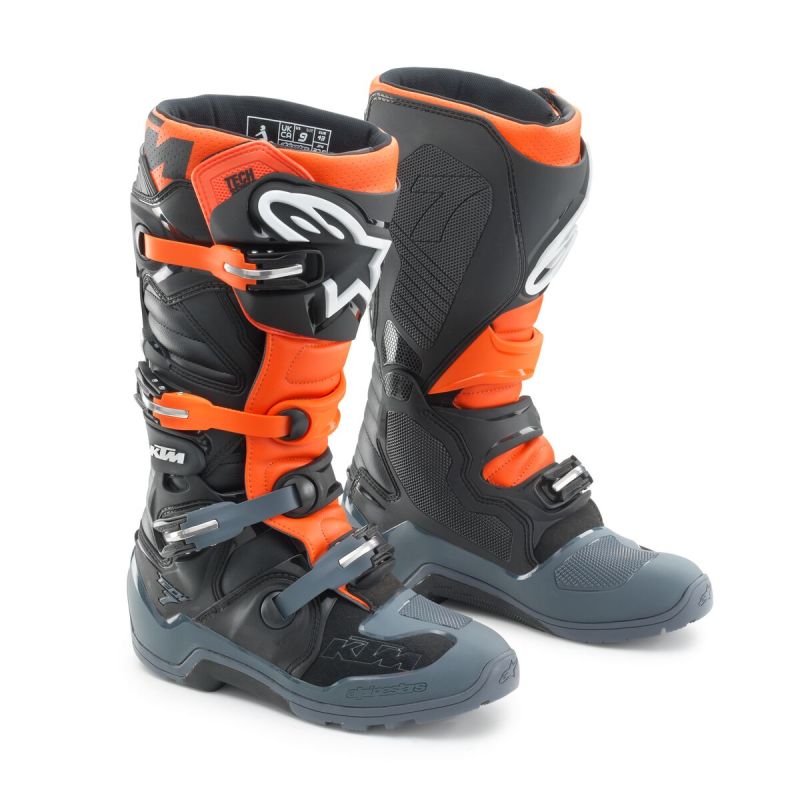 BOTTES ENDURO KTM "TECH 7 EXC BOOTS" 2025 BY ALPINESTARS BOTTES ENDURO KTM "TECH 7 EXC BOOTS" 2025 BY ALPINESTARS