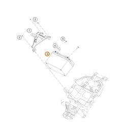 Batterie origine Gel HTZ12A-BS (FA) pour KTM 790 / 890 / 990 DUKE