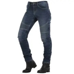 JEAN MOTO FEMME OVERLAP  "IMOLA"  BLEU OVP-IMO-HU-SMXX