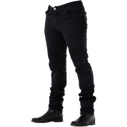 Jean Moto Homme OVERLAP  "CASTE"  Noir OVP-CAST-HA-BKXX