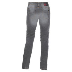 Jean Moto Femme ESQUAD "Lina" Gris - ESQWJNLINA1053-XX