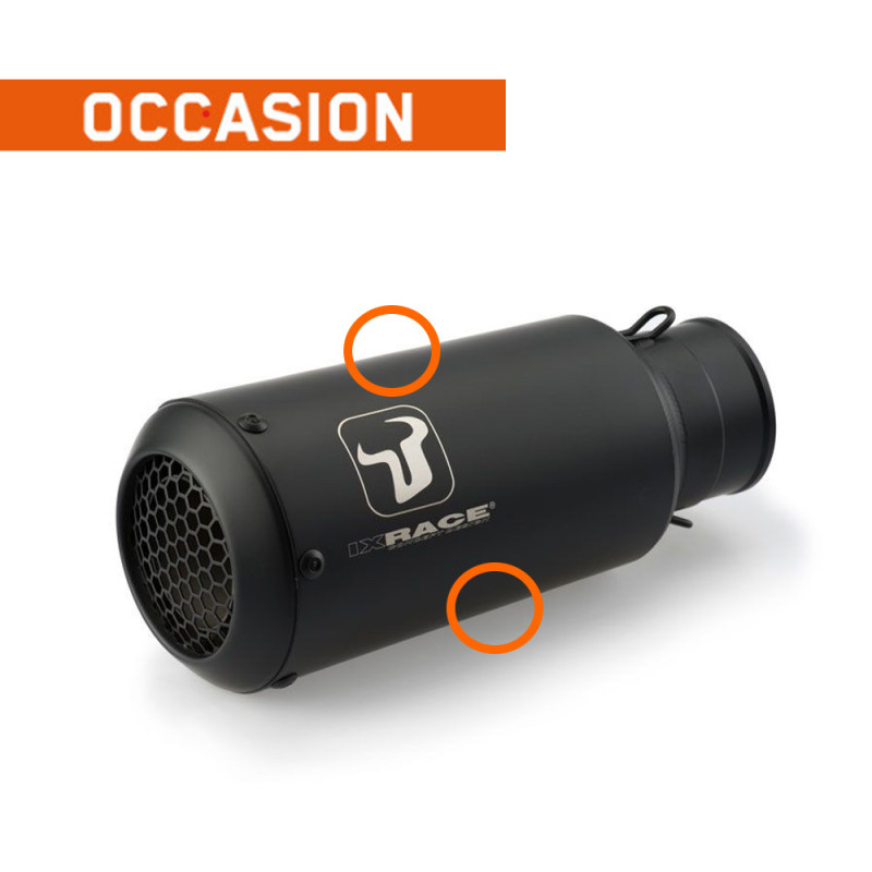 Silencieux IXRACE MK2 Black d'Occasion pour KTM 1290 et 1390 SUPERDUKE-R/GT (20-24) AM3283SB