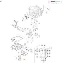 JOINT THORIQUE O-RING (39,34 x 2,62mm) KTM