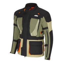 VESTE MOTO KTM "TERRA ADV V3 JACKET" NOIR/VERT