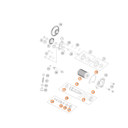 Kit filtre à huile pour KTM 390 DUKE (24+)