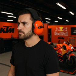 CASQUES ANTI-BRUIT ORANGE KTM - 3PW25BOB