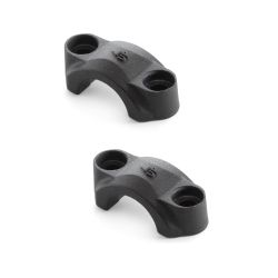 Pontets noir de rétroviseurs d'embouts de guidon pour KTM 990 DUKE