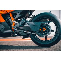 Protectionj de Pignon Arrière Carbone pour KTM 990 DUKE /-R et 990 RC-R