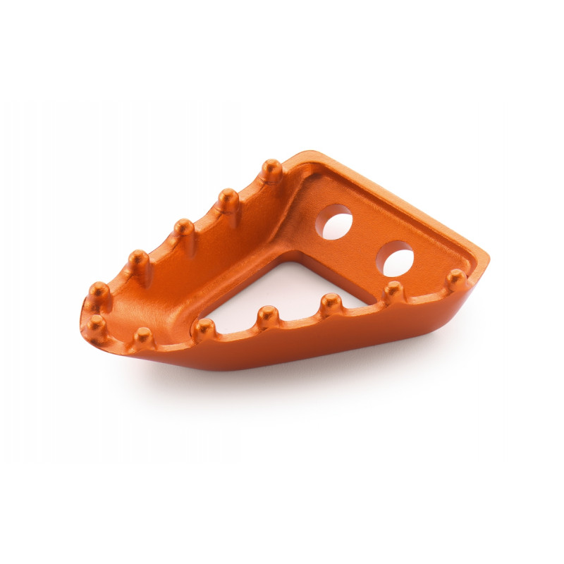 Embout de pédale de frein orange anodisé pour KTM SX/EXC