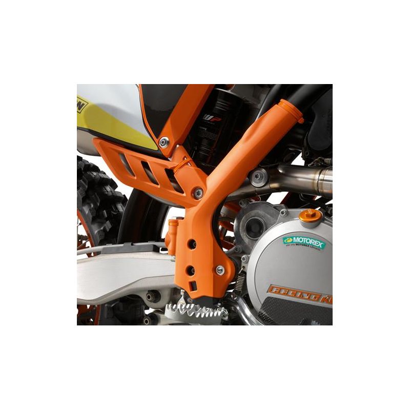 Jeu de protection de cadre Orange pour KTM SX (11-15) et EXC (12-16)