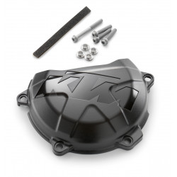 Protection de carter d'embrayage Noir Pour KTM 450 SX-F/EXC-F (17-22) et 450 SMR 