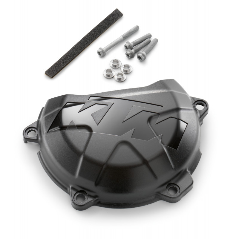 Protection de carter d'embrayage Noir Pour KTM 450 SX-F/EXC-F (17-22) et 450 SMR 